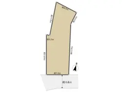 【東京都/渋谷区上原】渋谷区上原2丁目 土地 区画図