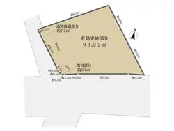 【東京都/渋谷区神宮前】渋谷区神宮前2丁目 土地 区画図