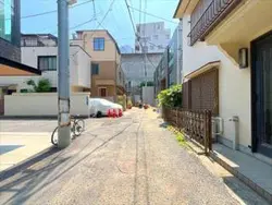【東京都/渋谷区恵比寿】渋谷区恵比寿4丁目 土地 前面道路（２０２６年７月撮影）