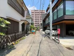 【東京都/渋谷区恵比寿】渋谷区恵比寿4丁目 土地 前面道路（２０２６年７月撮影）