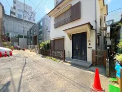 【東京都/渋谷区恵比寿】渋谷区恵比寿4丁目 土地 前面道路（２０２６年７月撮影）