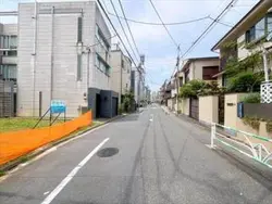 【東京都/渋谷区元代々木町】渋谷区元代々木町 土地 前面道路（２０２６年７月撮影）