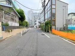 【東京都/渋谷区元代々木町】渋谷区元代々木町 土地 前面道路（２０２６年７月撮影）