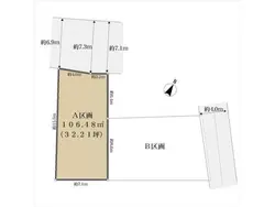 【東京都/渋谷区元代々木町】渋谷区元代々木町 土地 区画図