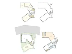 【東京都/世田谷区代沢】世田谷区代沢2丁目　中古戸建 間取り図