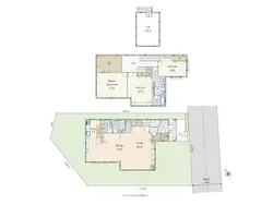 【神奈川県/横浜市中区山手町】横浜市中区山手町 戸建 間取り図