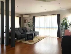 【東京都/江戸川区船堀】江戸川区船堀　戸建 リビング：2階、LD部分、ダイニングスペースと合わせて約22帖、床暖房付