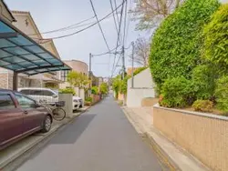 【東京都/大田区田園調布】田園調布4丁目　戸建 前面道路