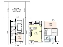 【東京都/渋谷区富ヶ谷】渋谷区富ヶ谷　中古戸建 間取り図