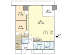 【東京都/千代田区神田淡路町】ワテラスタワーレジデンス 間取り図