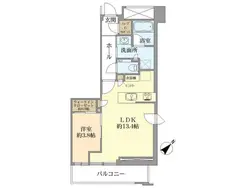 【東京都/渋谷区東】パークコート恵比寿 間取り図
