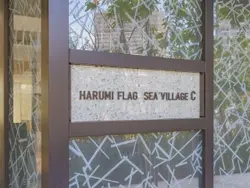 【東京都/中央区晴海】HARUMI FLAG SEA VILLAGE C棟 マンション表札