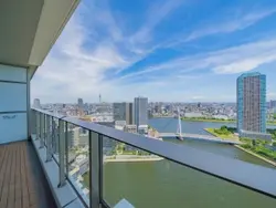 【東京都/中央区湊】パークシティ中央湊　ザ・タワー バルコニー