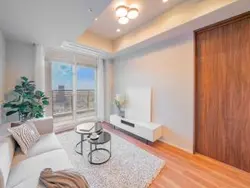 【東京都/新宿区富久町】富久クロスコンフォートタワー リビング：※家具・調度品等は販売価格に含まれておりません