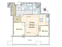 【東京都/中央区月島】キャピタルゲートプレイスザタワー 間取り図