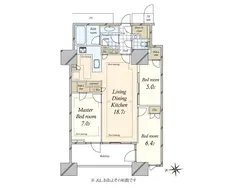 【東京都/港区三田】三田ガーデンヒルズ EAST HILL 間取り図