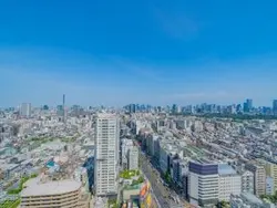 【東京都/新宿区四谷】クラッシィタワー新宿御苑 眺望：ズームなし