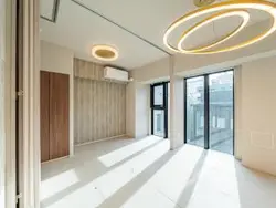 【東京都/文京区小石川】ディアナコート小石川播磨坂レジデンス リビング・ダイニング：（奥）洋室4帖