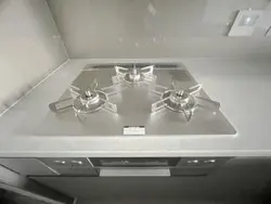 【東京都/渋谷区東】プラウド渋谷東 キッチン：三口コンロ