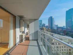 【東京都/港区赤坂】サイオン桜坂　SAION　SAKURAZAKA バルコニー：洋室側