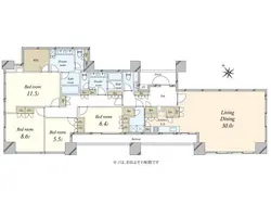 【東京都/港区赤坂】サイオン桜坂　SAION　SAKURAZAKA 間取り図
