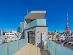 【東京都/港区東麻布】ロイヤルシーズン東麻布 バルコニー：6階・ルーフテラス