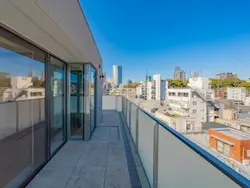 【東京都/港区東麻布】ロイヤルシーズン東麻布 ルーフバルコニー：7階・北東側