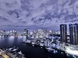 【東京都/中央区晴海】HARUMI FLAG SUN VILLAGE T棟 眺望：ズームなし