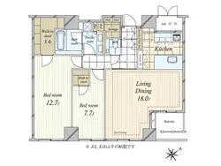 【東京都/港区南青山】青山ザ・タワー 間取り図