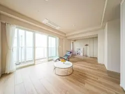 【東京都/港区海岸】ブリリアタワー浜離宮 リビング：※家具・調度品等は販売価格に含まれておりません