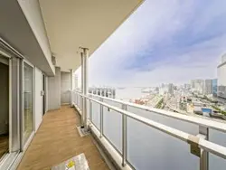 【東京都/港区海岸】ブリリアタワー浜離宮 バルコニー