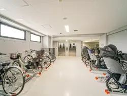 【東京都/港区海岸】ブリリアタワー浜離宮 駐輪場