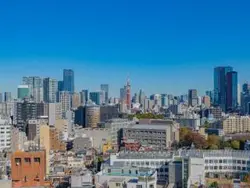 【東京都/港区高輪】高輪シティハウス 眺望：ズームなし