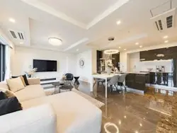 【東京都/港区高輪】ザ・パークハウス高輪タワー リビング・ダイニング：※家具・調度品等は販売価格に含まれておりません