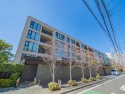 【東京都/港区南麻布】グランスイート広尾 外観：フラットファサード