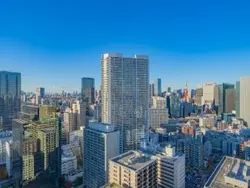 【東京都/港区芝浦】プラウドタワー芝浦 眺望：ズームなし
