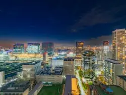【東京都/港区芝浦】プラウドタワー芝浦 眺望：夜景