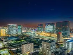 【東京都/港区芝浦】プラウドタワー芝浦 眺望：夜景