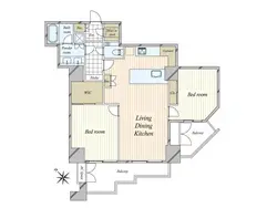 【東京都/港区元麻布】元麻布ヒルズ フォレストタワー 間取り図
