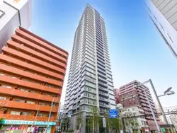【東京都/新宿区四谷】クラッシィタワー新宿御苑 外観：写真中央