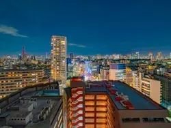 【東京都/新宿区四谷】クラッシィタワー新宿御苑 眺望：ズームなし