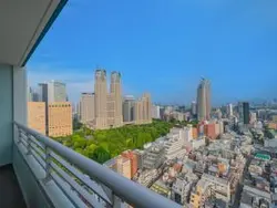 【東京都/新宿区西新宿】シティタワー新宿新都心 バルコニーからの眺望