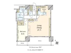 【東京都/渋谷区恵比寿】グランドヒルズ恵比寿 間取り図
