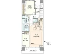 【東京都/世田谷区瀬田】プラウド瀬田一丁目 間取り図