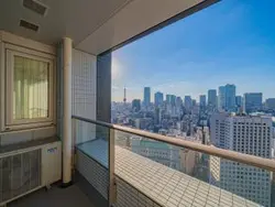 【東京都/港区東新橋】東京ツインパークス レフトウイング バルコニー