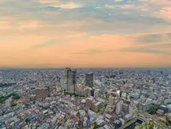 【東京都/新宿区西新宿】ザ・パークハウス西新宿タワー60 バルコニーからの眺望