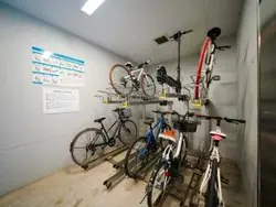【東京都/港区赤坂】クラッシィスイート赤坂 駐輪場