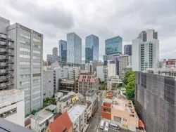 【東京都/渋谷区渋谷】プラウドタワー渋谷 眺望：バルコニーから