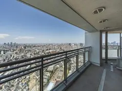 【東京都/新宿区富久町】富久クロスコンフォートタワー バルコニー