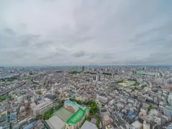 【東京都/品川区大崎】大崎ウエストシティタワーズ E棟 眺望：バルコニーから